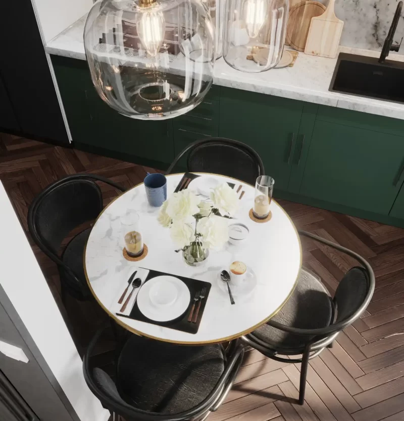 მყუდრო ბინის დიზაინი